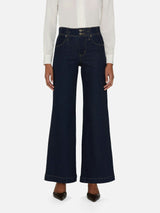 FRAME - Seamed Wide Trouser - Rinse