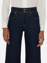 FRAME - Seamed Wide Trouser - Rinse