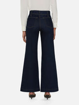 FRAME - Seamed Wide Trouser - Rinse