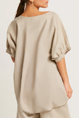 Planet Linen Fashion Top