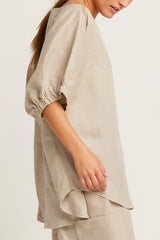 Planet Linen Fashion Top