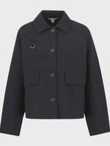 Barbour-Leonie Overshirt-Black