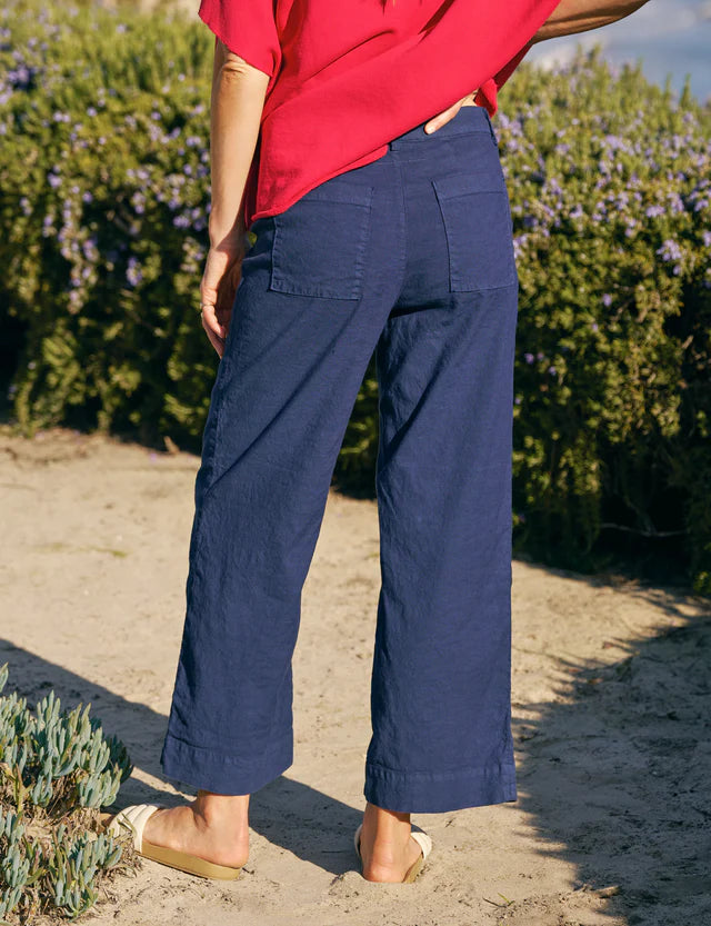 Frank & Eileen - Wexford Trouser - Summer Navy