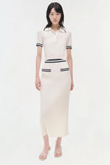 Simkhai Whitten short sleeve polo