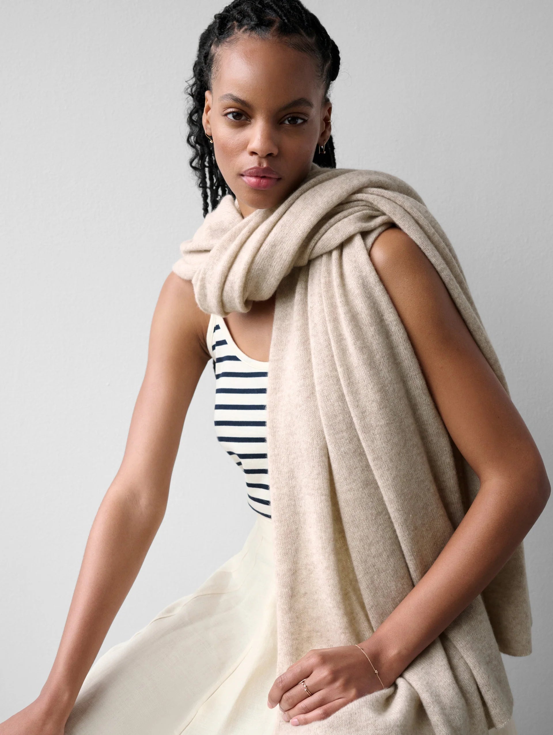 White + Warren - Cashmere Travel Wrap