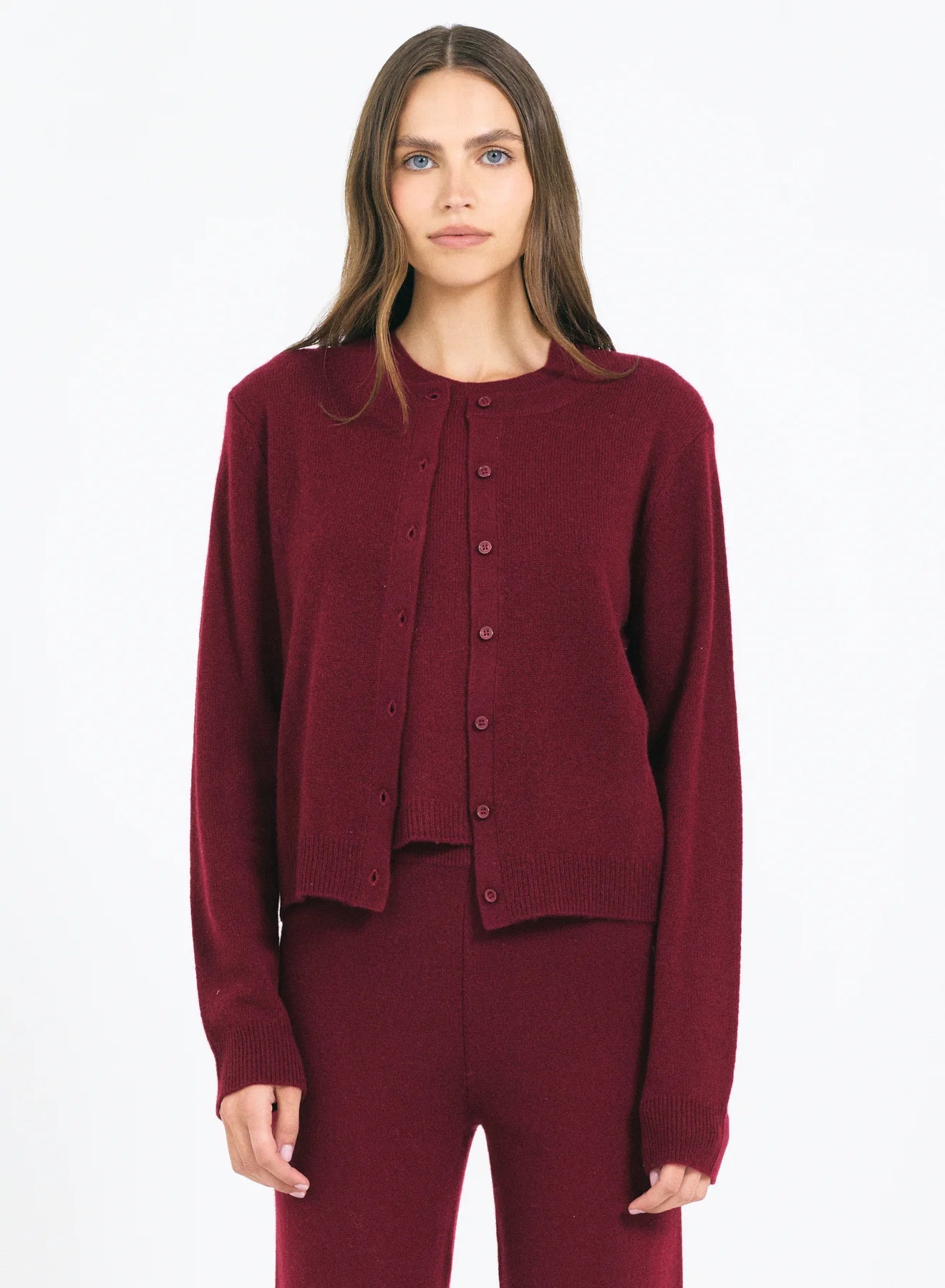 One Grey Day - Forbes Cashmere Cardigan 0 Current