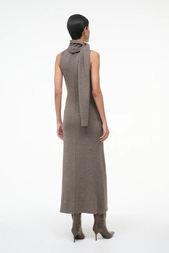STAUD - Canal Midi Dress - Truffle
