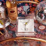 Tara Wilson Designs - Cocktail Napkin Holder - Martini