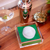 Tara Wilson Designs - Cocktail Napkin Holder - Golf Ball
