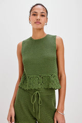 Rails Hazel Crochet Top