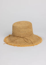 Hat Attack Packable Raffia Bucket Hat