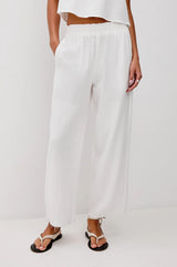 Rails Leon Crop Pant White