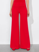 Alice + Olivia-Olivia Wide Leg Flare-Ruby