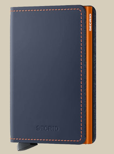 “Secrid SM Slimwallet - Blue/Orange