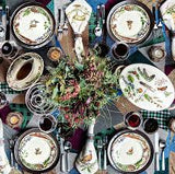 Juliska Forest Walk Dessert/Salad Plate, Assorted Set of 4