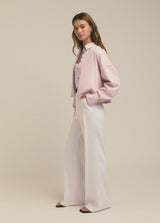 Favorite Daughter - Crop Ex Boyfriend Jacket -Pale Pink