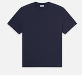 Frame - Men's Light Cotton Tee - Dark Navy