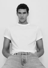 Frame - Men's Light Cotton Tee - White