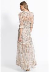 Johnnie Was Julia Tiered MAxi Dress