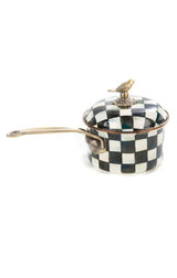 courtly check 2.5 quart saucepan