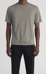 Frame - Men's Light Cotton Tee - Smoky Green