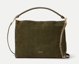 Veronica Beard - Vida Shoulder Bag - Suede - Cypress