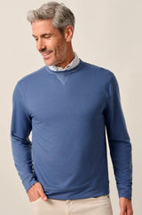Johnnie O - Willard Drirelease® Crewneck Sweatshirt - Byron Blue