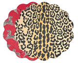 Beatriz Ball Placemats - Reversible (Set of 4) - VIDA Cheetah and Zebra