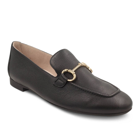 Paul Green - Daphne Flat - Black Leather