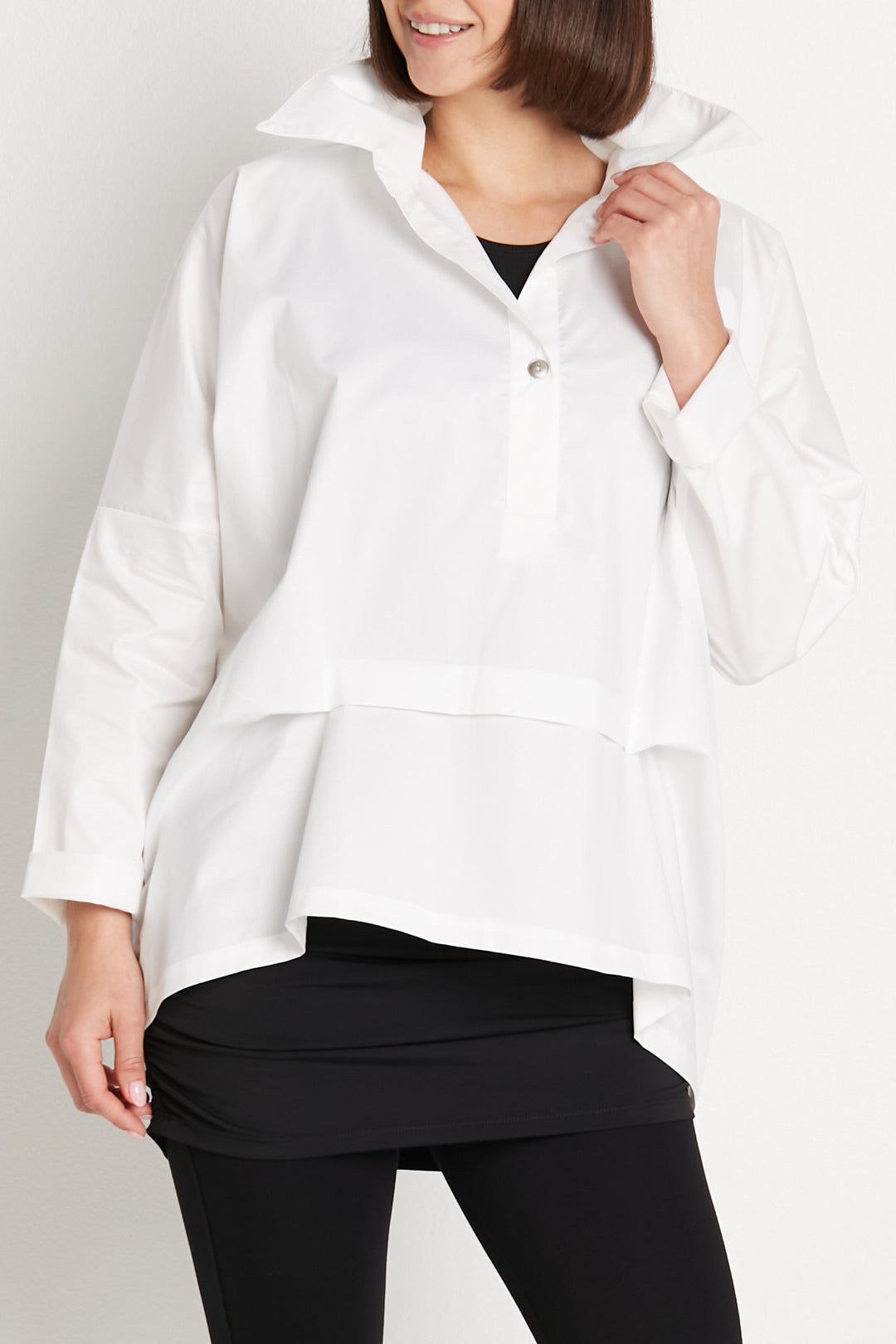 Planet - Tuck Top - White