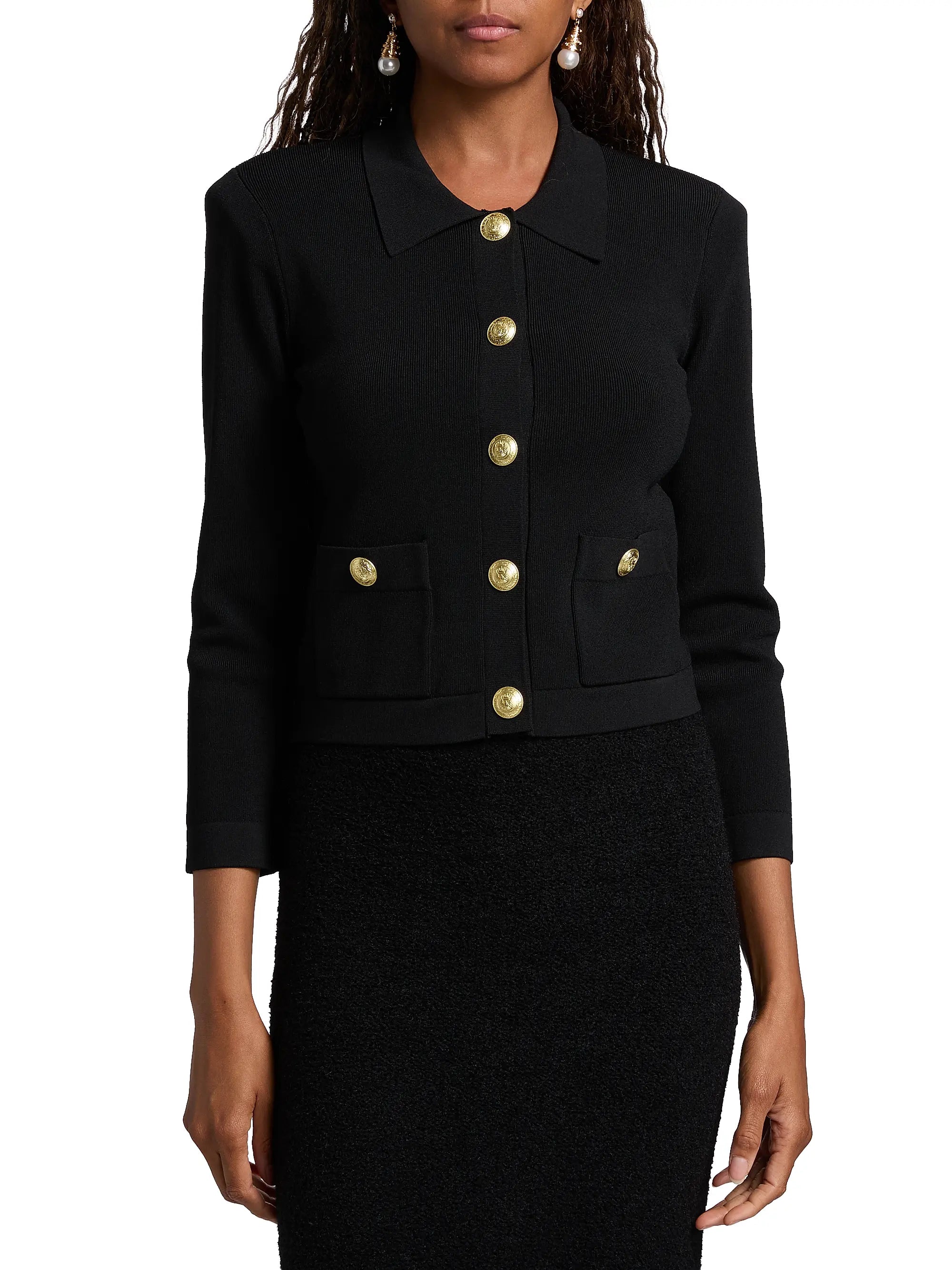 L'agence Osiris Collared Cardigan