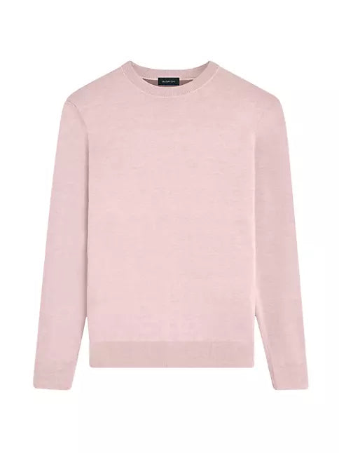 Bugatchi - Long Sleeve Melange Crewneck Sweater