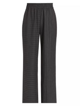 Alice + Olivia - Benny Baggy Pull Up Pant - Charcoal/White