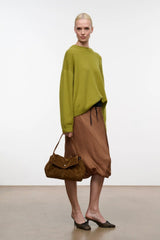 Staud- CY Convertible Bag- Cigar