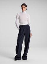 A.L.C - Jackson Snap Track Pant - Evening Blue