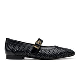 Paul Green- Dana Flat- Black Leather