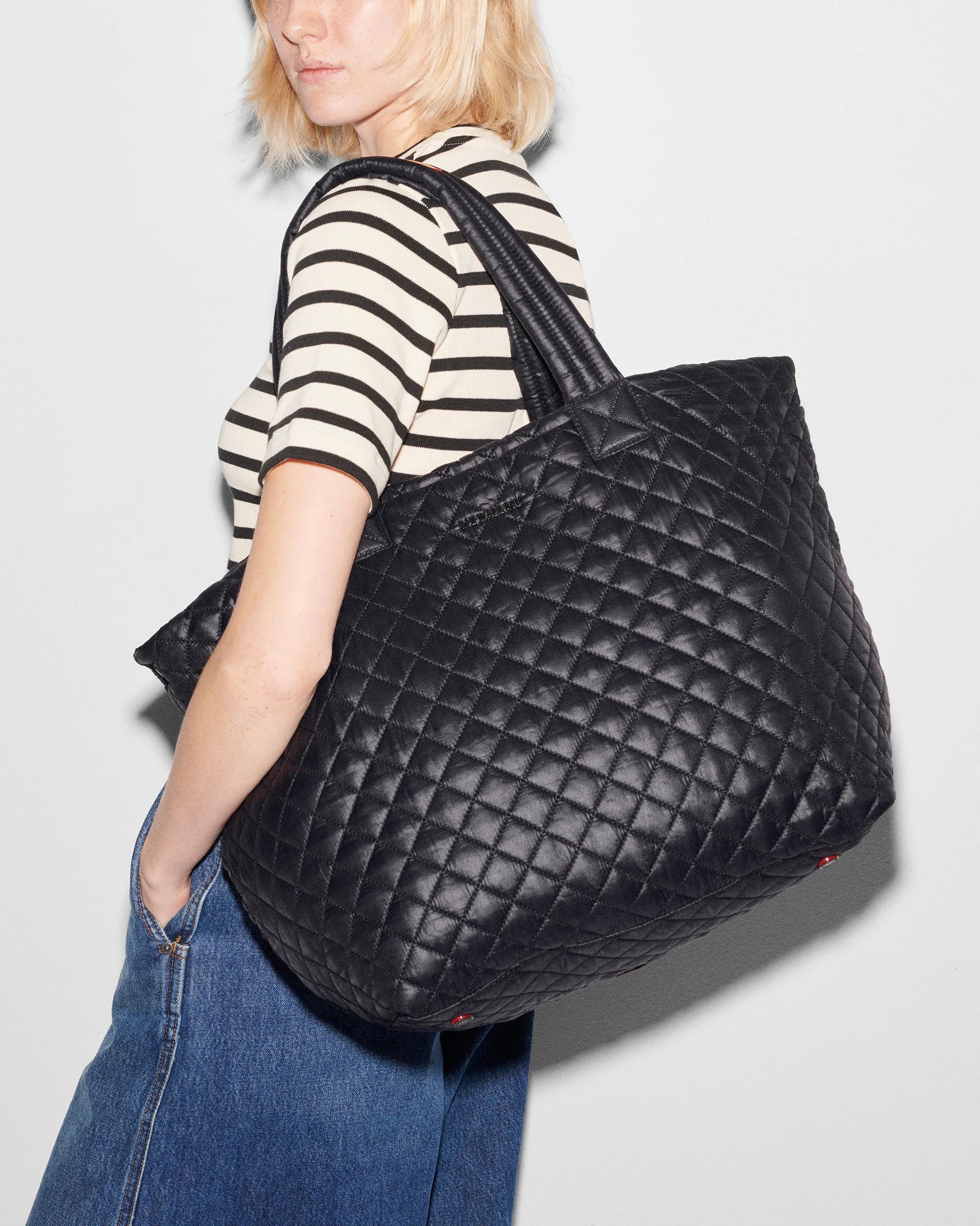 MZ Wallace - Large Metro Tote Deluxe - Black