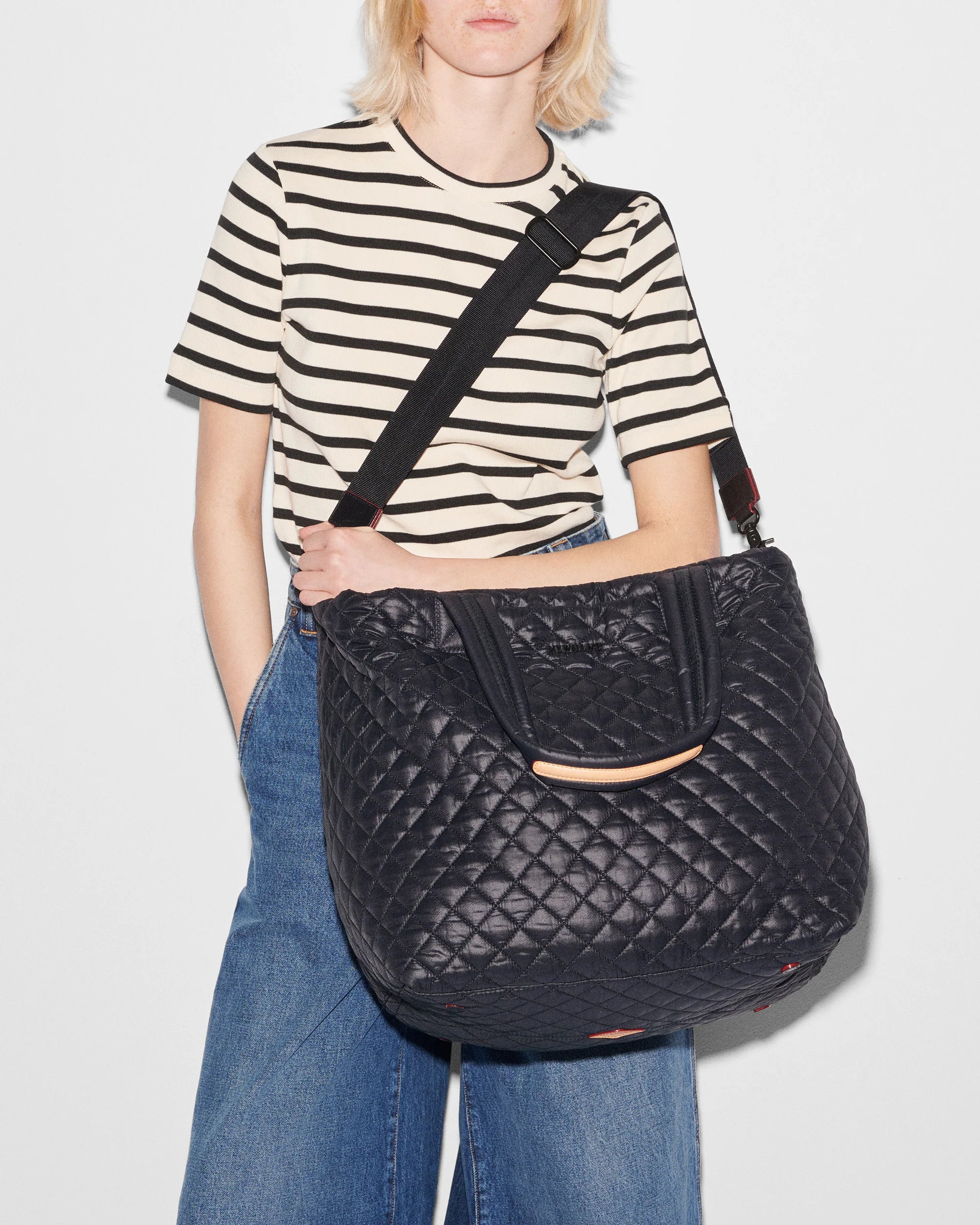 MZ Wallace - Large Metro Tote Deluxe - Black