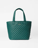 MZ Wallace - Medium Metro Tote Deluxe - Emerald