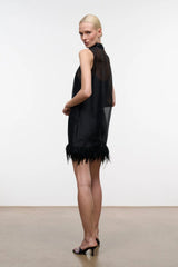 STAUD- Albee Mini Dress- Black