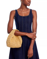 A.L.C. Simone Raffia Bag in Desert Palm