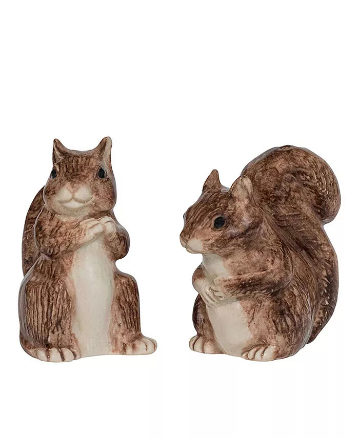 Juliska - Clever Creatures Squirrel Salt and Pepper Set/2pc