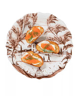 Juliska - Country Estate Harvest Party Plate Set of 4 - Sepia