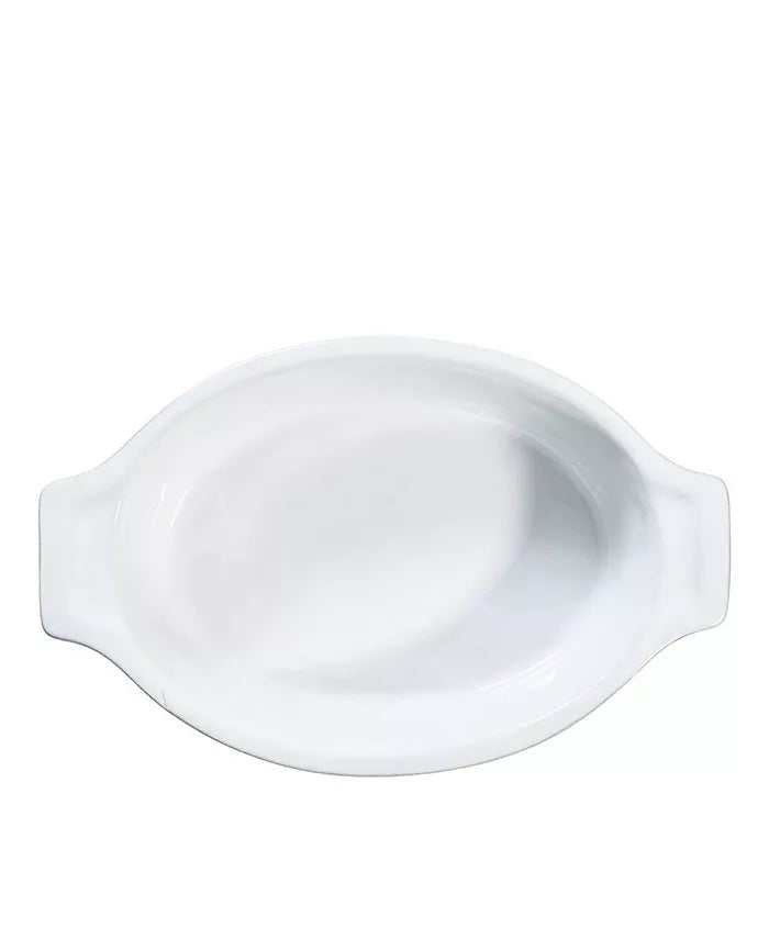 Juliska - Puro 12" Medium Oval Baker - Whitewash