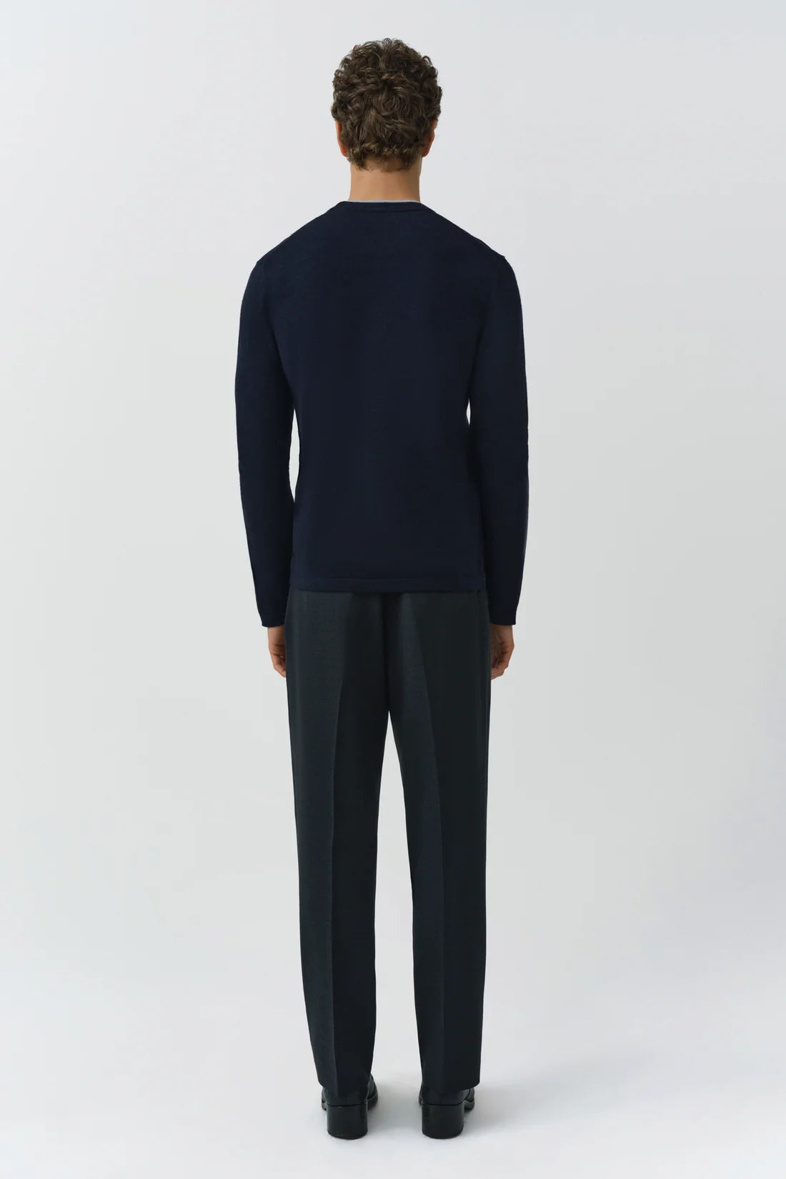 SIMKHAI - Barrett Double Layer Crewneck - Midnight Multi
