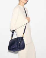 MZ Wallace Small Chelsea Crossbody in Navy