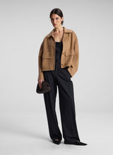 A.L.C -  Winston Wool Cashmere Jacket - Camel