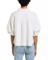 FRAME - The Billow Sleeve Shirt - White