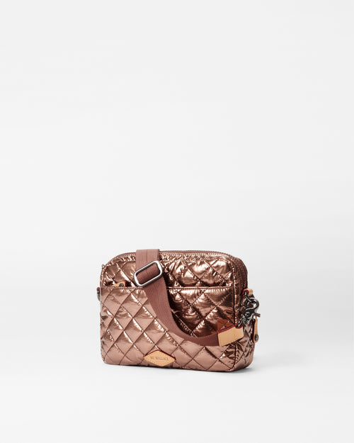 MZ Wallace - Small Metro Camera Bag - Copper Metallic