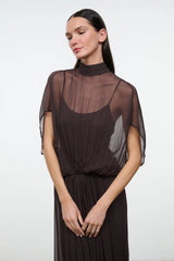 STAUD- Viviana Dress- Earth